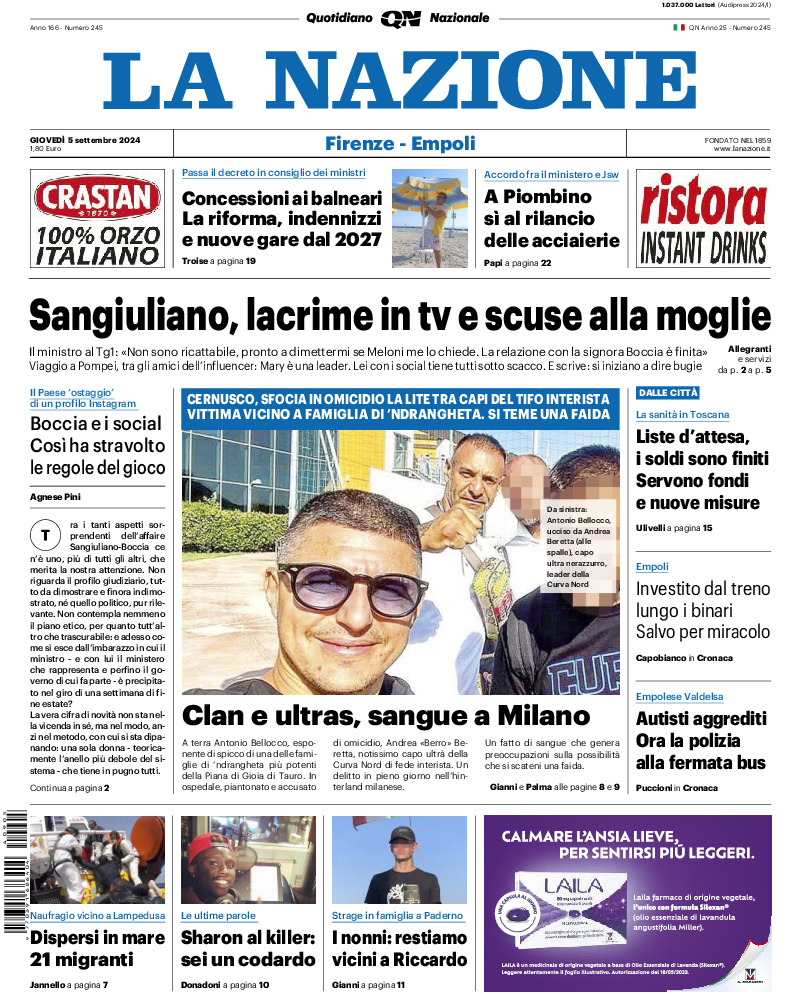 Prima-pagina-la nazione-edizione-di-oggi-20240905